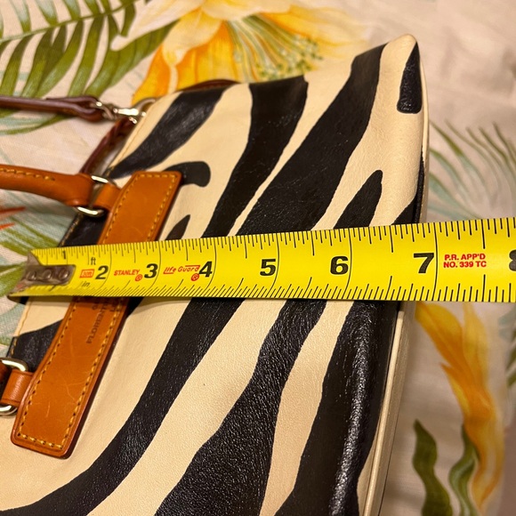 Dooney & Bourke Small Leather Satchel - Picture 6 of 7